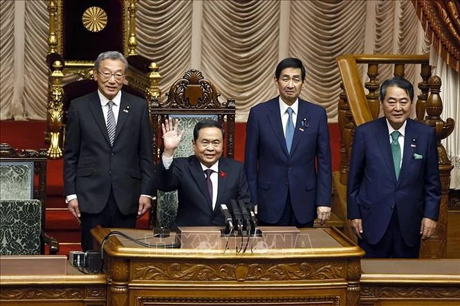 Renforcement de l'efficacité de la coopération entre les organes législatifs du Vietnam et du Japon photo 4