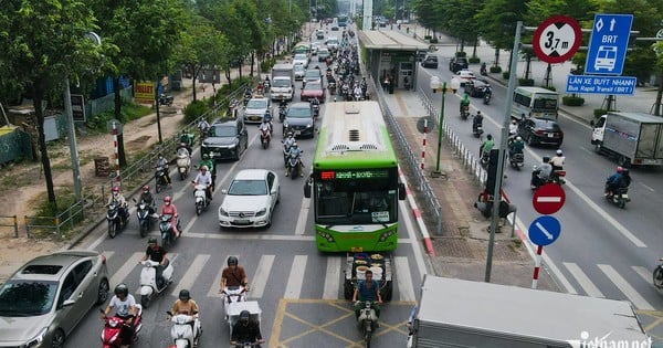 Aktueller Status der Gehwege und Mittelstreifen entlang der BRT-Busroute, wo Kürzungen vorgeschlagen werden