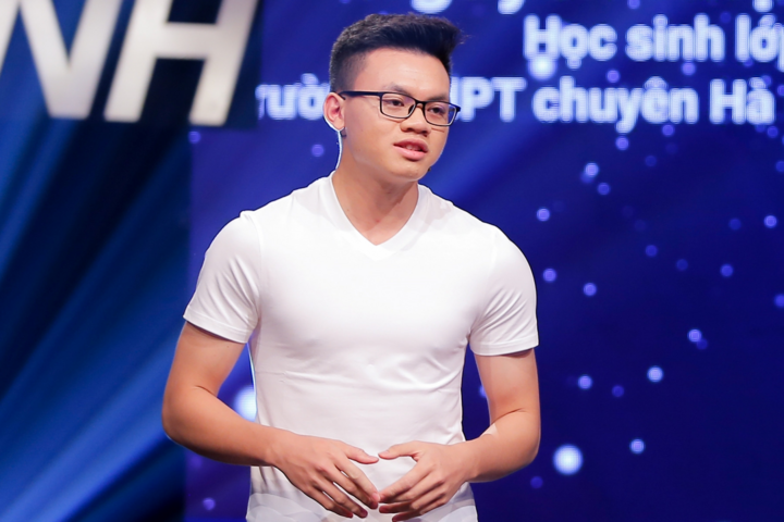 Quang studied at Hanoi - Amsterdam High School for the Gifted (Photo: NVCC)