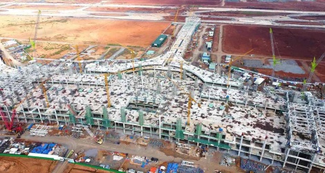 Finalización básica de la construcción de la terminal de pasajeros del aeropuerto de Long Thanh antes de diciembre de 2025