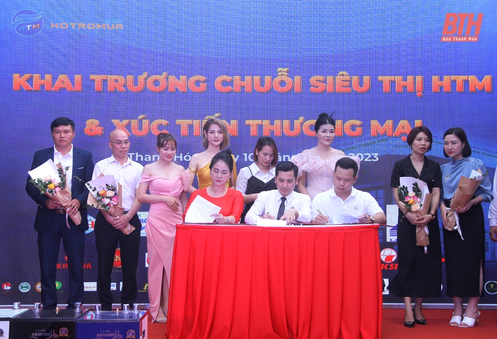 Công ty TNHH h ỗ trợ mua toàn cầu khai trương chuỗi siêu thị HTM Mart và chương trình xúc tiến thương mại