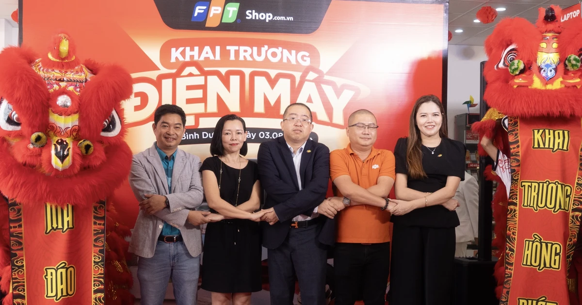 FPT Shop đồng loạt khai trương chuỗi cửa hàng điện máy trên toàn quốc