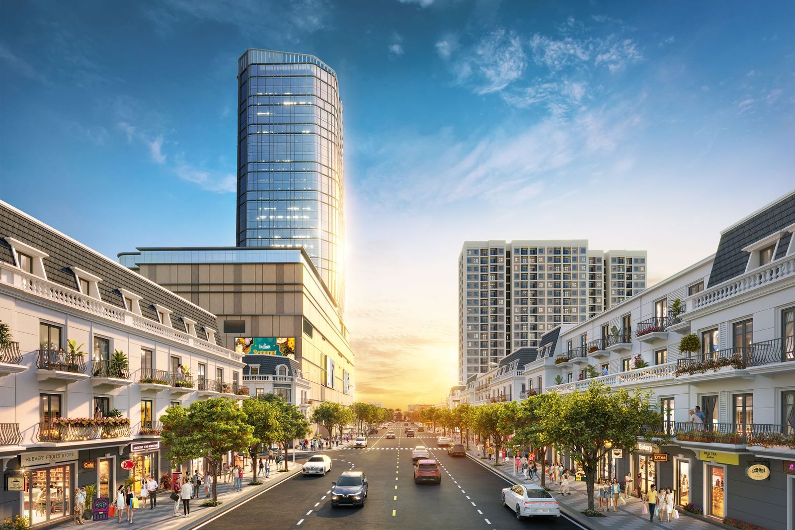 Commercial townhouses in the center of Vinh city attract business people image 3