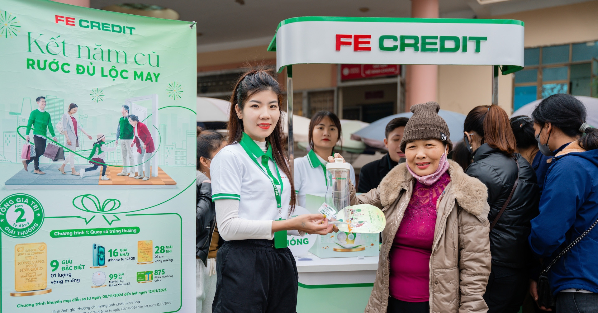 La passionnante série d'événements du Têt de FE Credit