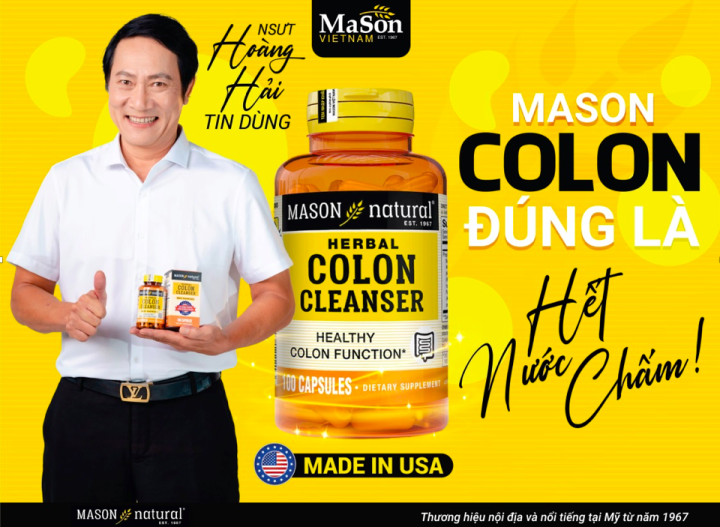 Mason Colon - ផលិតផលគាំទ្រ Colon ដែលជឿទុកចិត្តដោយសិល្បករកិត្តិយស Hoang Hai - ១