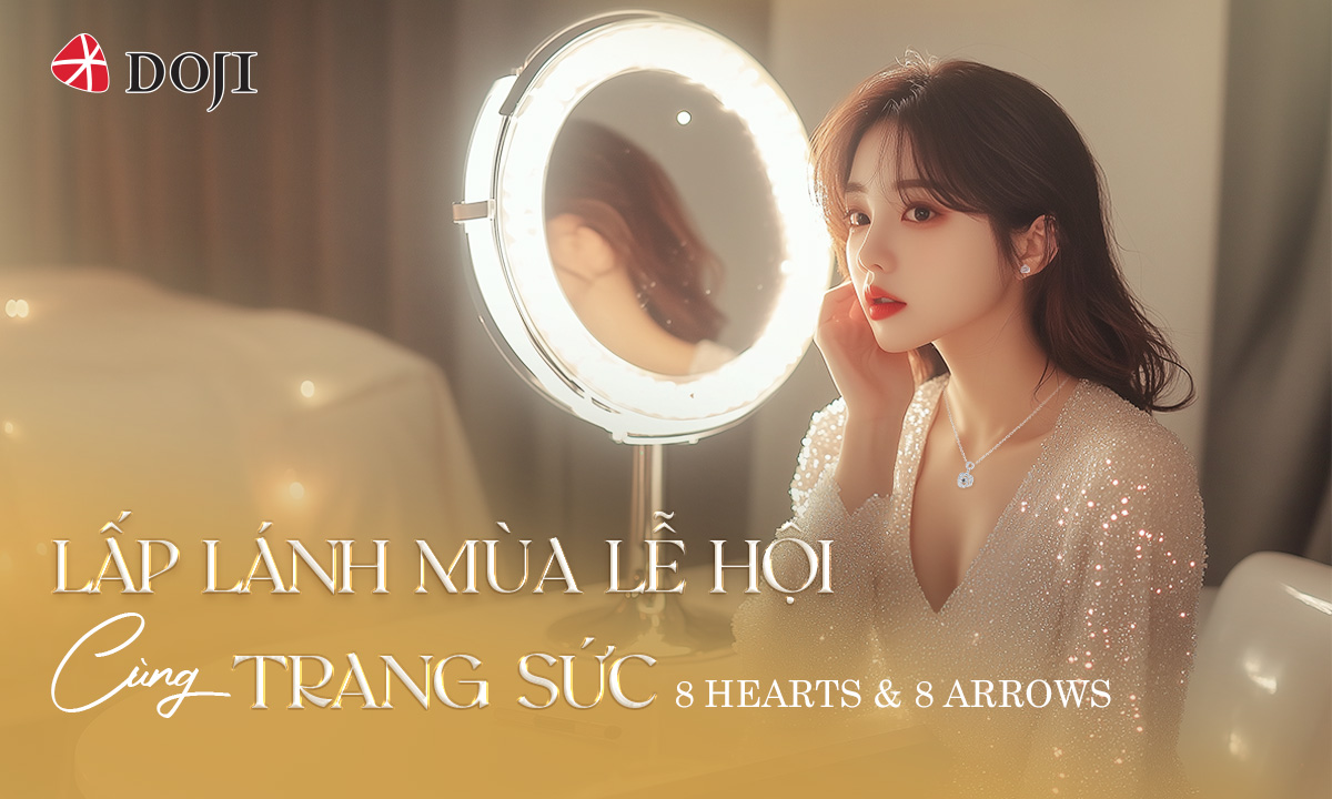 Lấp lánh mùa lễ hội cùng trang sức 8 Hearts &amp; 8 Arrows