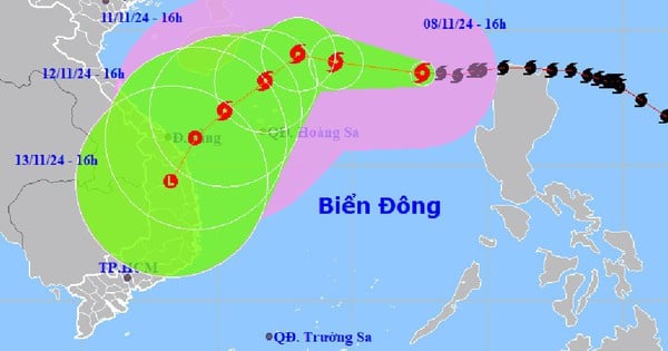 À 480 km de Hoang Sa, directement jusqu'à Quang Tri-Quang Ngai, quand atteindra-t-il le continent ?