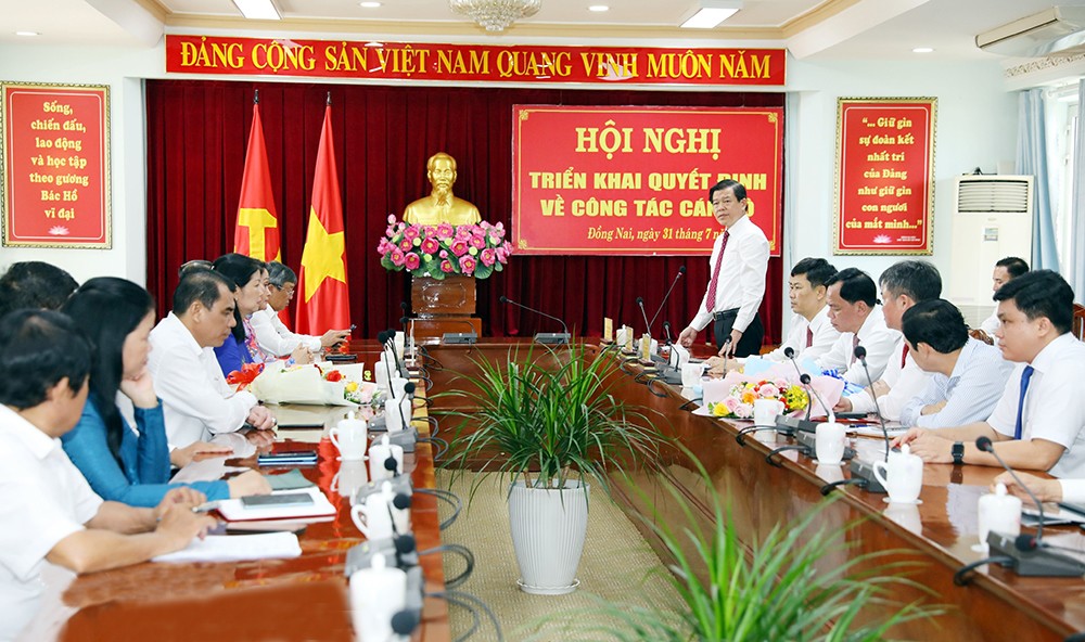 Event - Dong Nai: Mr. Vo Tan Duc holds the position of Deputy Secretary of the Party Committee of the Provincial People's Committee (Photo 2).