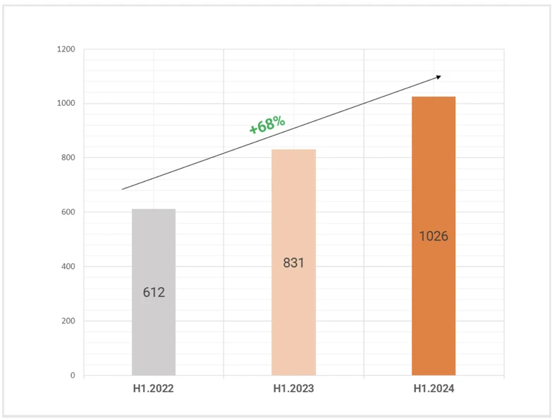 VNG 6 ខែដំបូងនៃឆ្នាំ 2024៖ B2B និងកំណើនប្រាក់ចំណូលអន្តរជាតិជាវិជ្ជមាន រូបភាពទី 2