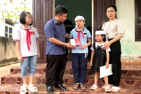 Raised more than 47 million VND for Nguyen Hai Minh's family