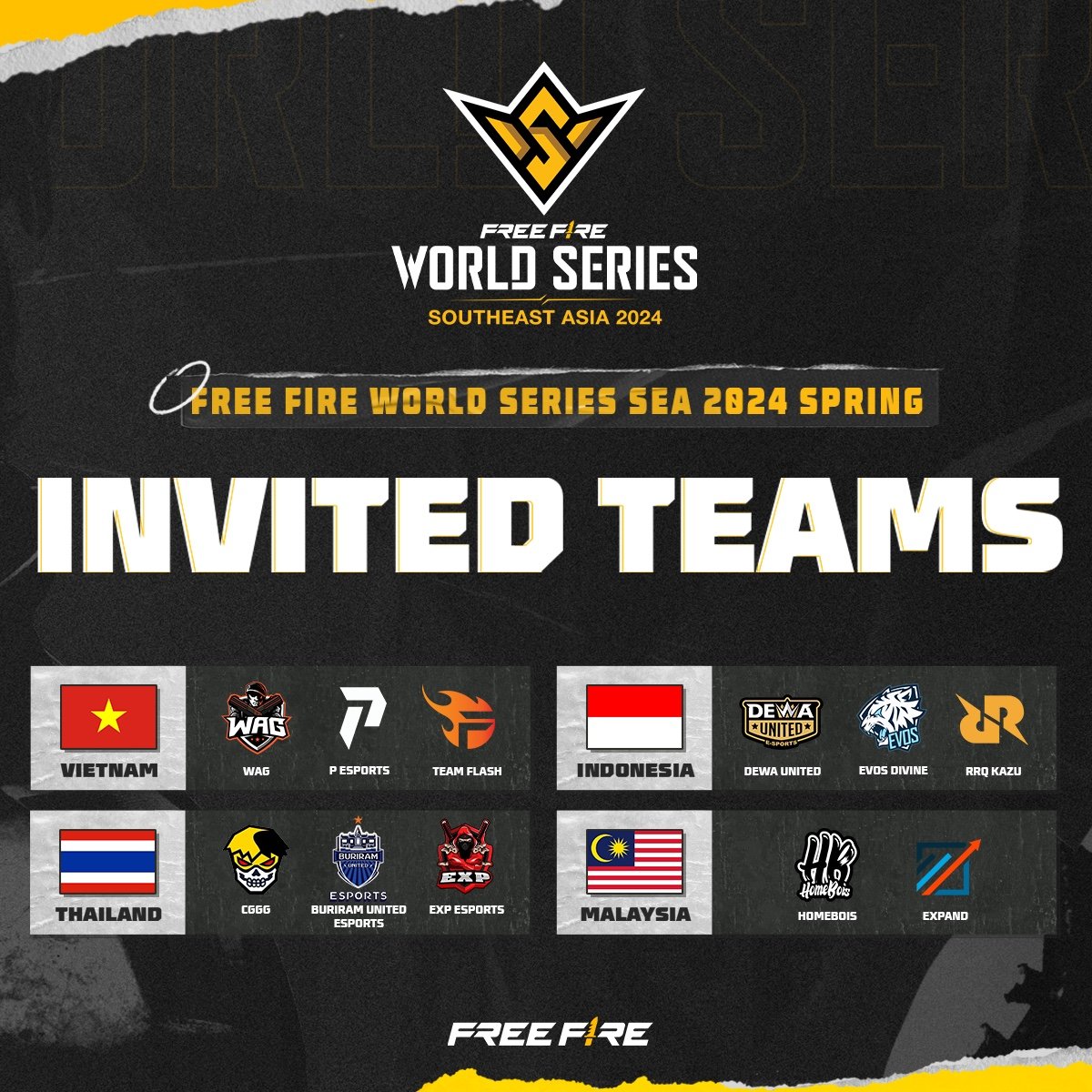 Chung kết Free Fire World Series SEA 2024 Spring sẽ được tổ chức tại Việt Nam- Ảnh 3.