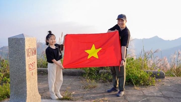 Nguyen Hai Dang (AlexD) und seine Tochter Nguyen Phuong An (Nam) in der neuesten Folge von „Vater und Sohn, Van Dam“.