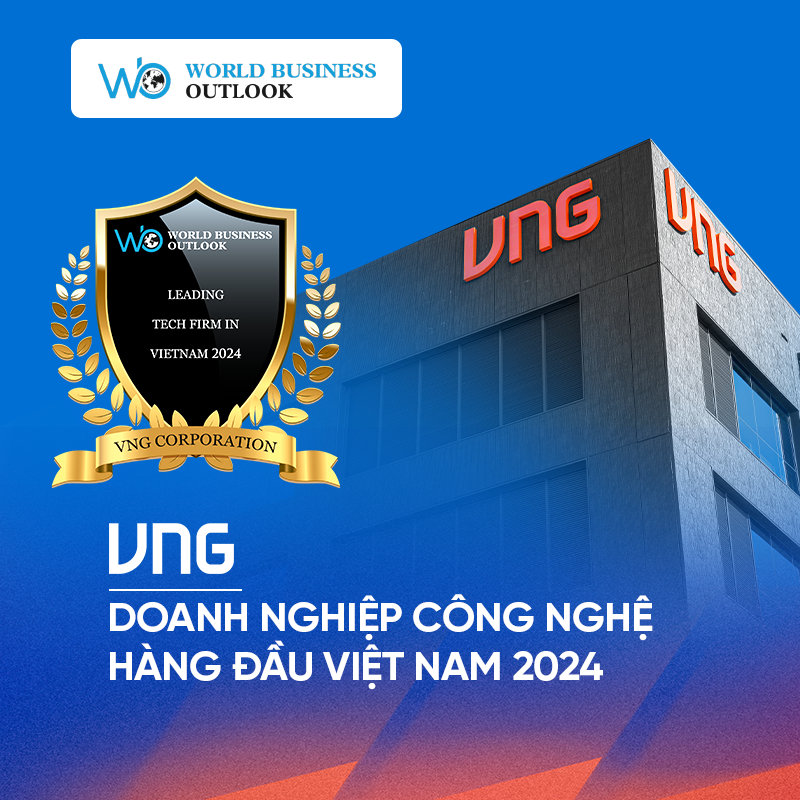 Tin tức doanh nghiệp-World Business Outlook vinh danh VNG là “Doanh nghiệp công nghệ hàng đầu Việt Nam 2024”