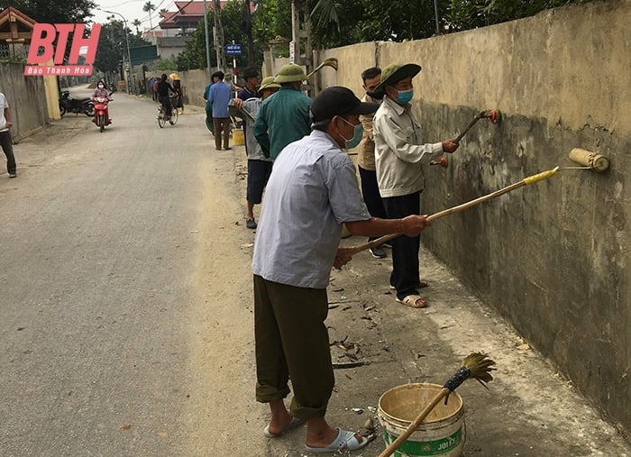 Los veteranos de Hoang Hoa se unen para construir un nuevo paisaje rural