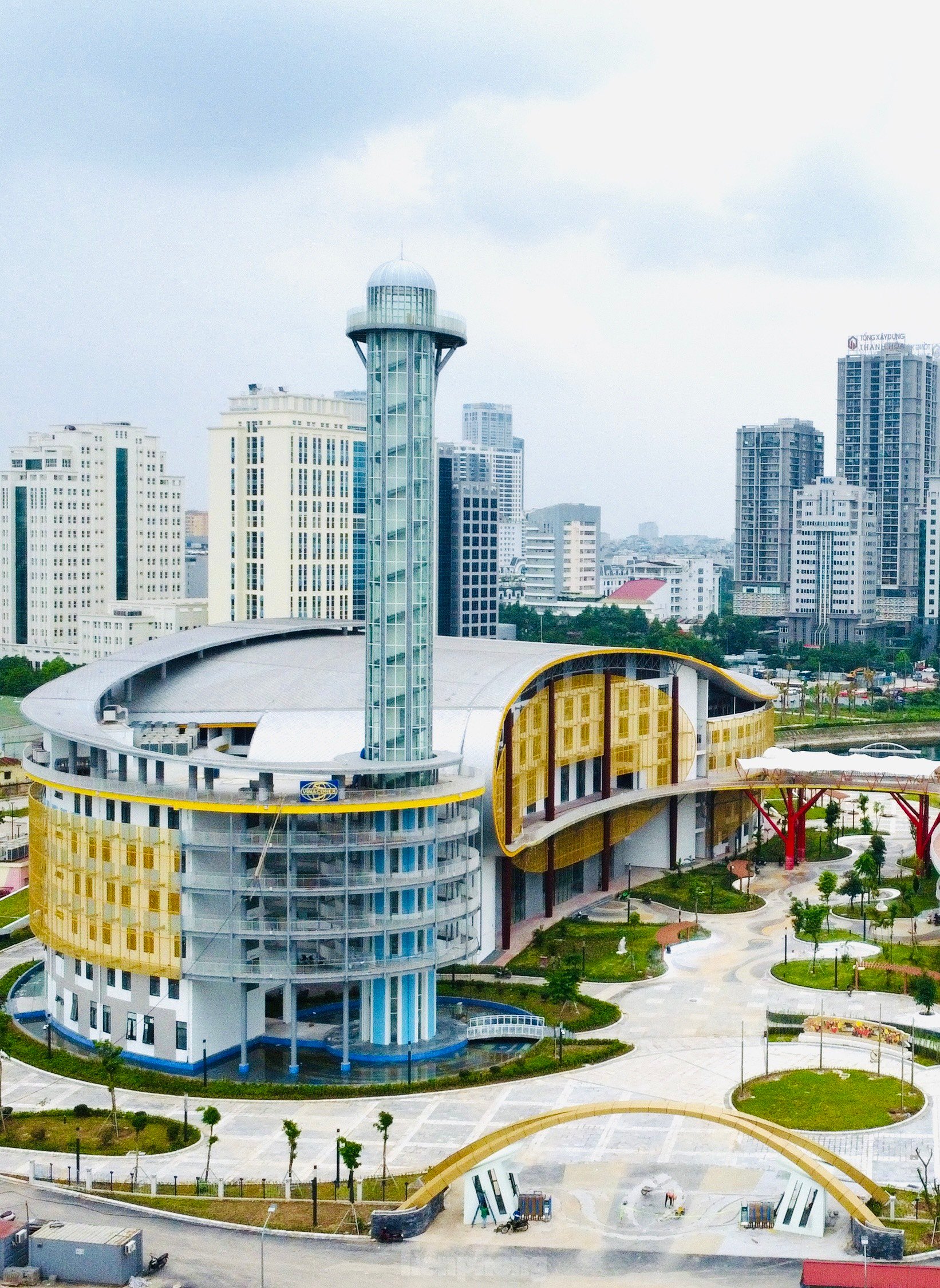 Blick von oben auf den Hanoi-Kinderpalast im Wert von mehr als 1.300 Milliarden VND Foto 5