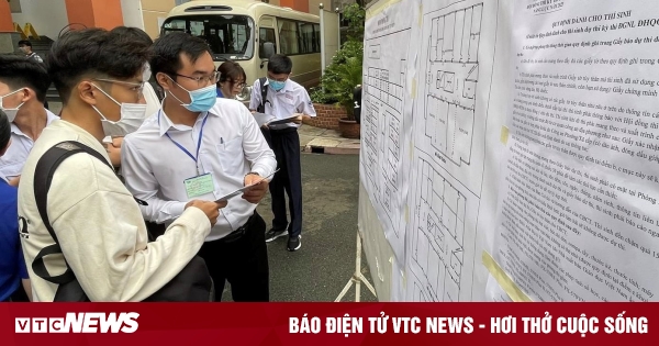 More than 40,000 candidates take the second round of the Ho Chi Minh City National University's capacity assessment exam