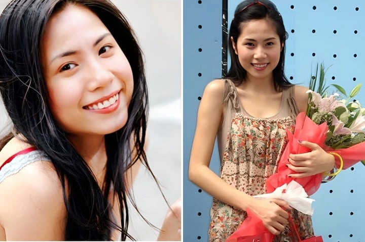 At this time, Thuy Tien possessed a natural beauty and a simple fashion sense. She often wore neat clothes, occasionally dressing up with ruffled clothes, bows, and accessories.