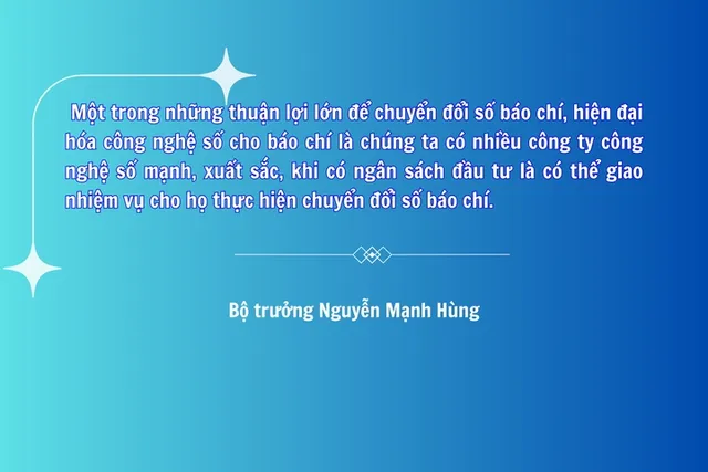 Cần đầu tư cho công nghệ số để chuyển đổi số các cơ quan báo chí