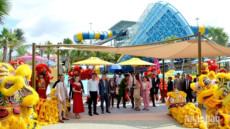 Ouverture du premier parc aquatique d'attractions à Binh Thuan photo 3