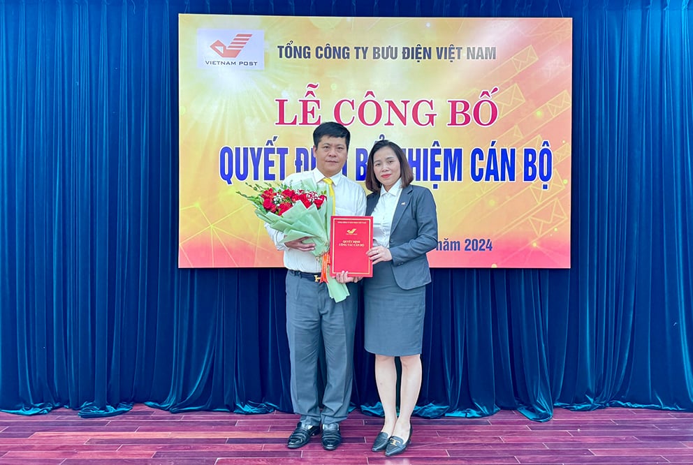 El Sr. Nguyen Van Hung fue nombrado Director Adjunto de la Oficina Provincial de Correos de Nam Dinh.