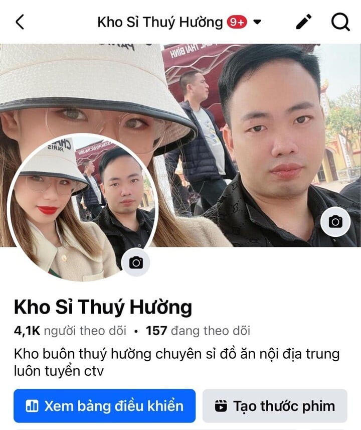 Tài khoản Facebook Thúy Hường đăng bán hàng hóa nhập lậu bị xử phạt