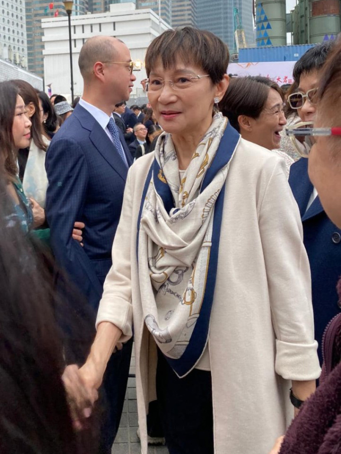 Mme Lam Nhac Di lors de l'événement. Photo : St Headline