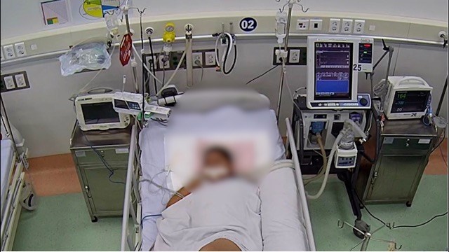 Recuperando la vida de un niño con necrosis pulmonar grave