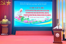 Hung Vuong University: Thematische Studie 2023 zum Studium und zur Befolgung der Ideologie, Moral und des Stils von Ho Chi Minh