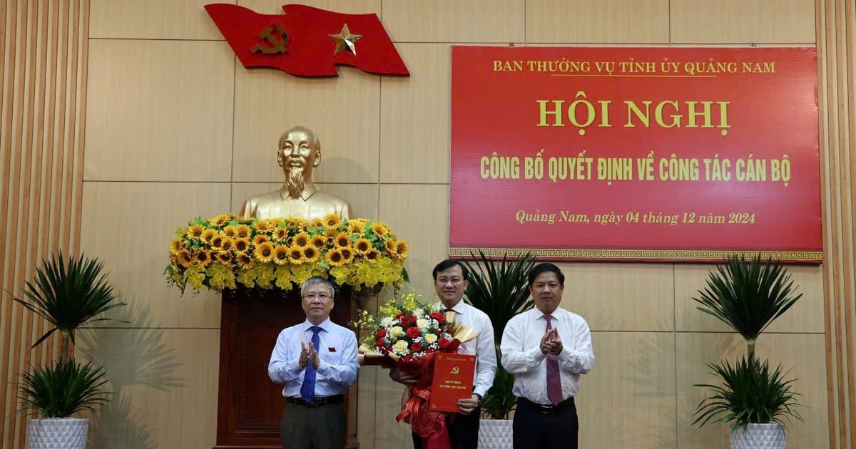 Herr Phan Van Binh ist Vorsitzender des Organisationskomitees des Parteikomitees der Provinz Quang Nam.