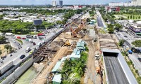 Adjusting the route of 2 bus routes through the underpass area in the south of Ho Chi Minh City