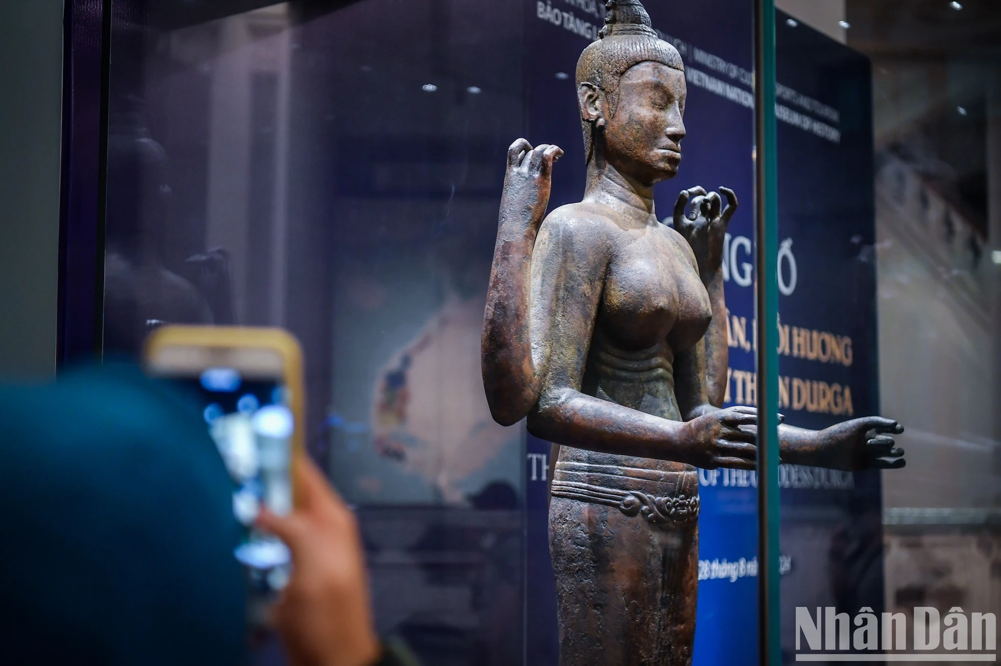 [Foto] Admira la estatua de bronce de la diosa Durga y los tesoros de Champa. Foto 11