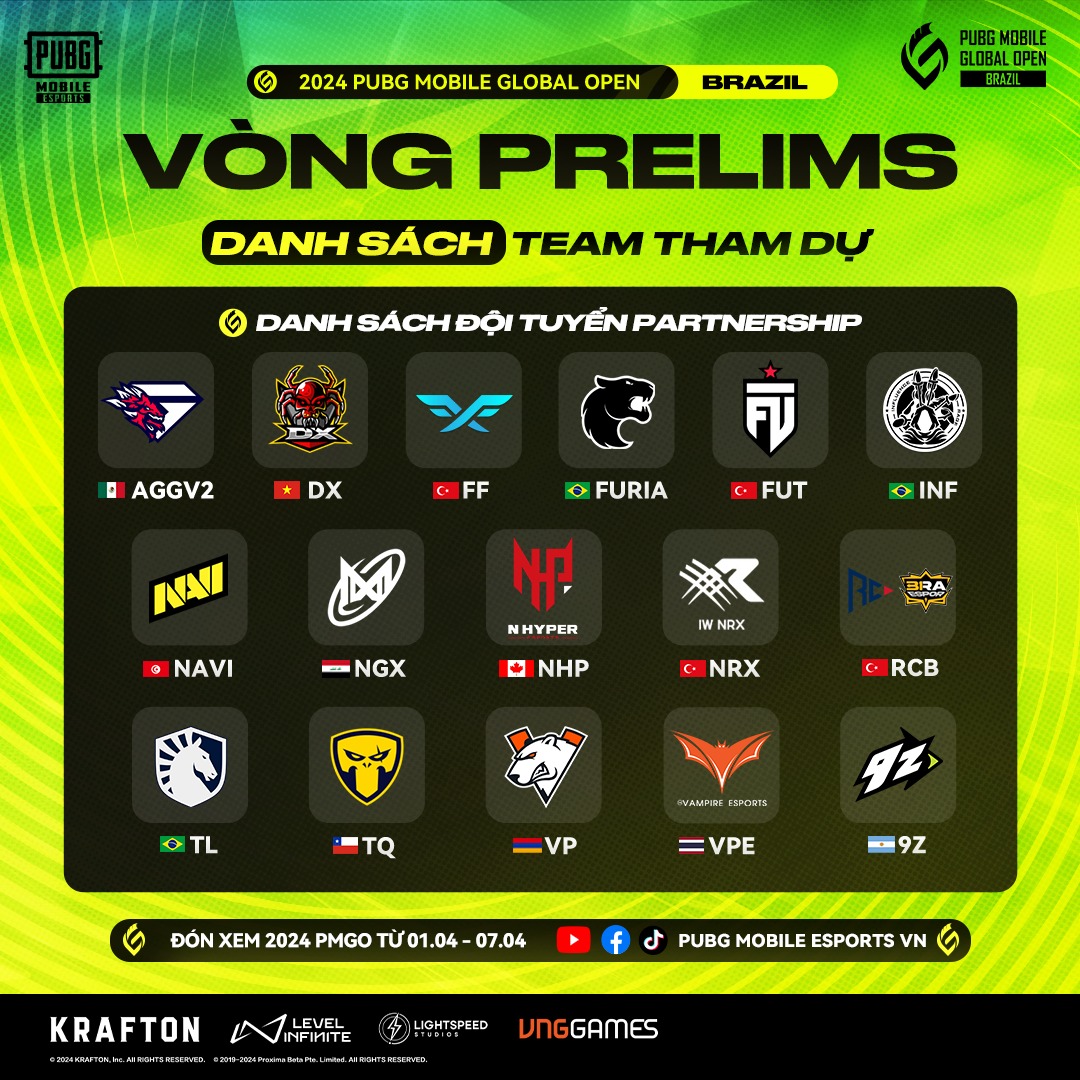 Vòng loại 2024 PUBG Mobile Global Open chính thức khởi tranh offline tại Brazil- Ảnh 2.