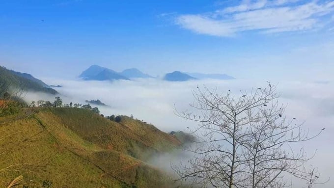 Mar de nubes en Khanh Son. Foto: Facebook