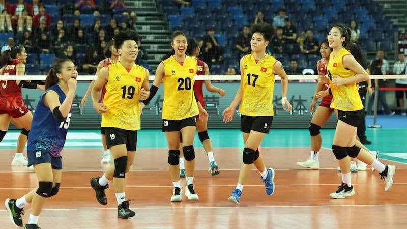 Vietnam U20 women's volleyball team wins first match at 2024 U20 Asian tournament