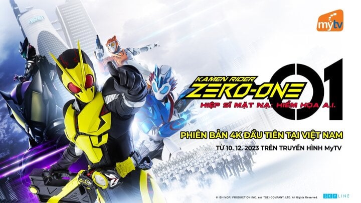 MyTV sendet Kamen Rider Zero-One 4K-Version – 1