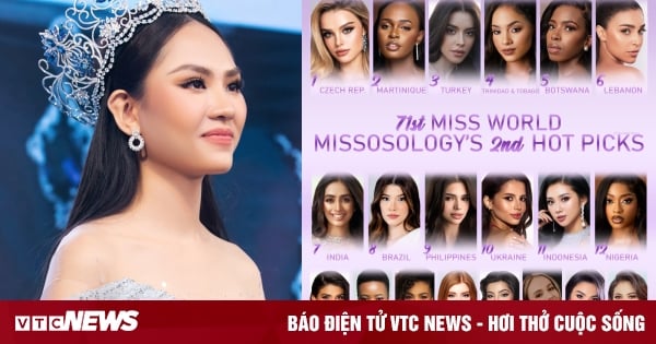 Mai Phương 'mất hút' khỏi bảng dự đoán Miss World sau khi trượt hết giải phụ