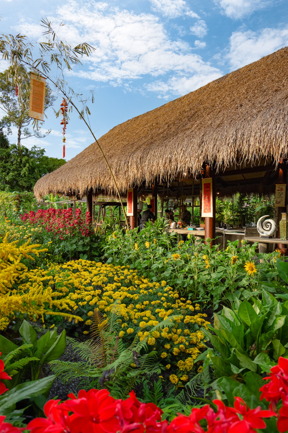 Lễ Thượng tiêu trong không gian hoa lá mùa xuân tại hệ thống nghỉ dưỡng An Lâm Retreats. Ảnh: An Lâm Retreats