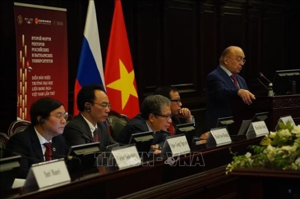 Das 2. Vietnam-Russland-Universitätsrektorenforum