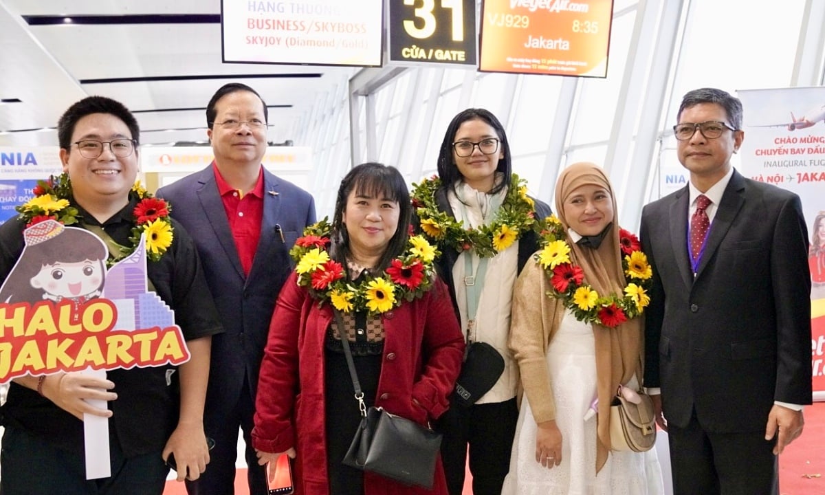 Vietjet បើកផ្លូវពីរបន្ថែមទៀតទៅកាន់ទីក្រុង Jakarta និង Busan