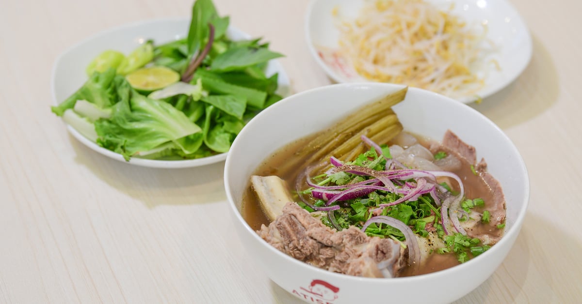 Pho and enriching with local flavors