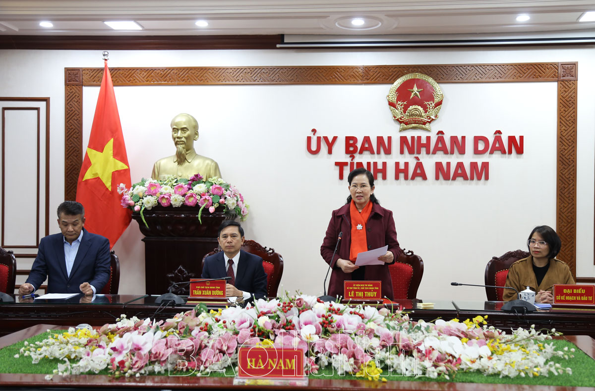 ha nam luon coi hop tac dau tu voi nhat ban la mot trong nhung nhiem vu quan trong hinh 1