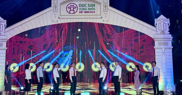 Opening of the 2024 Vietnam Regional Specialties Fair with 200 attractive specialty product booths