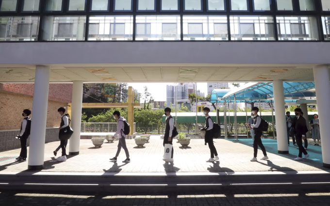 Estudiantes coreanos. Foto: AP