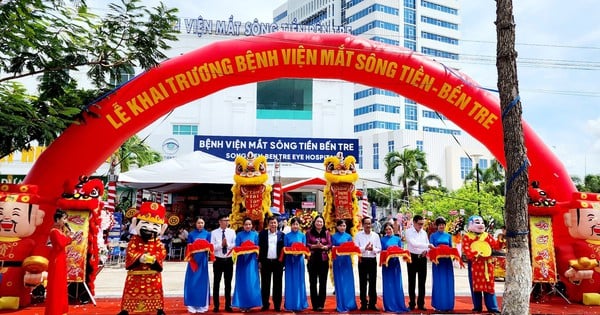 Khu vực sông Tiền có bệnh viện chuyên khoa mắt đầu tiên