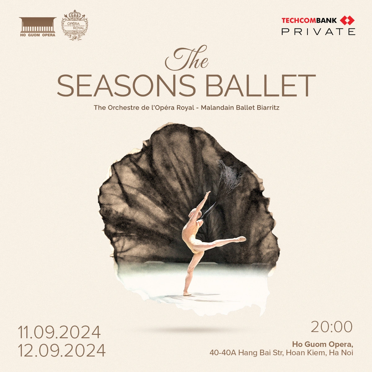 Techcombank Private présente le ballet The Seasons au Vietnam