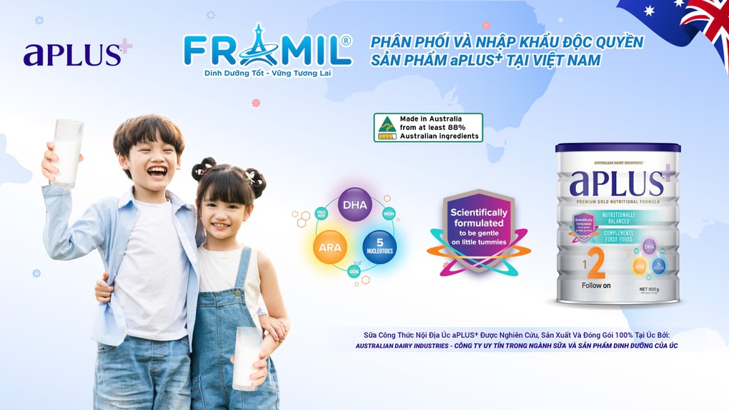 aPLUS+: Dinh dưỡng từ Úc cho con phát triển toàn diện - 3