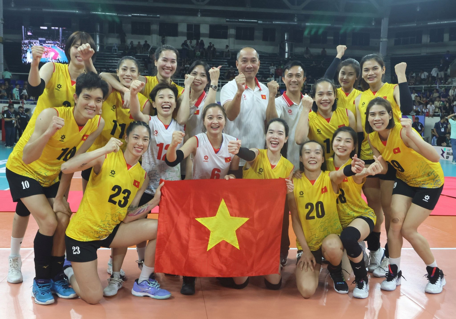 Vietnamese women's volleyball team officially has a place in the world championship