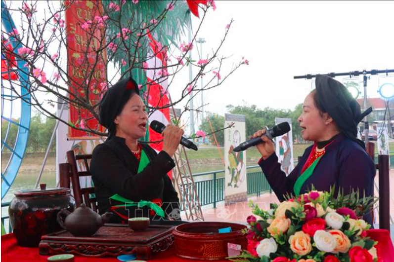 Special features of Bac Ninh Quan Ho folk fishing festival expanded in the spring of 2024 photo 1