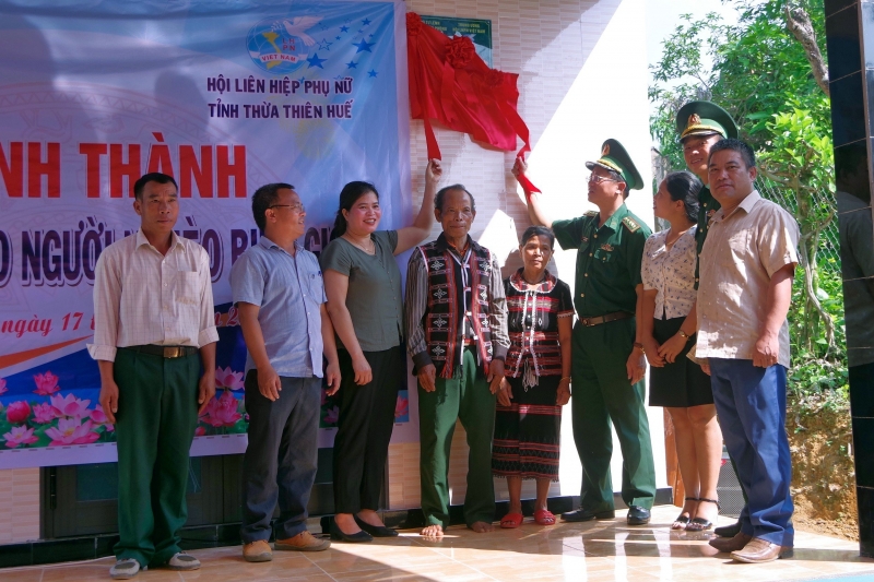 Inauguración de un refugio para familias pobres en Thua Thien Hue