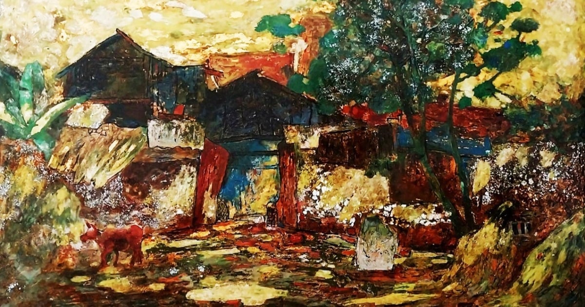 Beautiful Vietnamese natural scenery through paintings of four artists